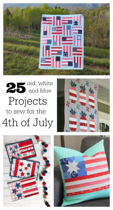 25 Red White and Blue Projects for the 4th of July