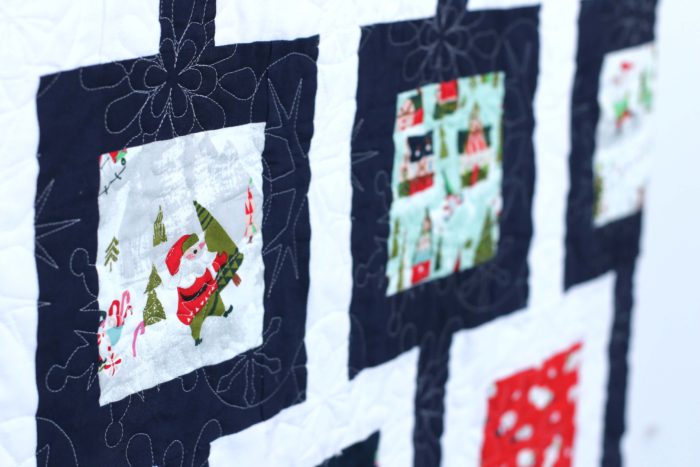 Fussy Cut Christmas Fabric - Way Up North from Riley Blake Designs