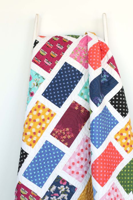 Precuts friendly quilt pattern: Brickyard by Amy Smart