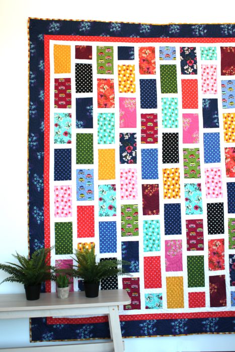 Brickyard quilt pattern by Amy Smart Diary of a Quilter