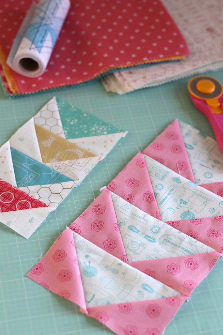 How To Quilt Flying Geese Blocks