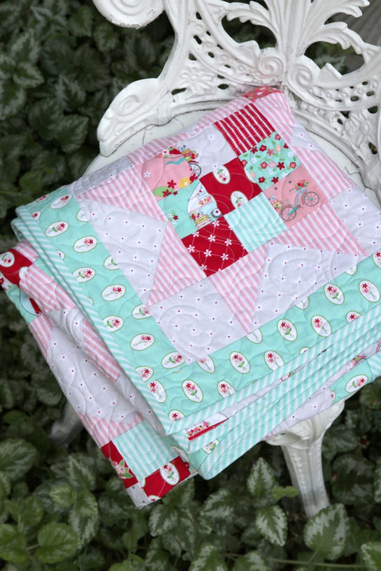 17 Fun & Easy Free Baby Quilt Patterns - Scrap Fabric Love