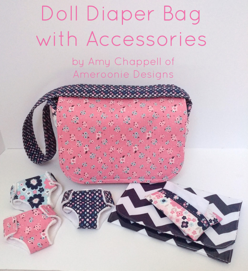 Doll Diaper Bag + Accessories Tutorial