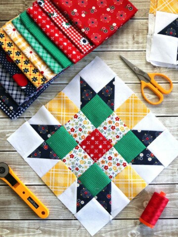 Free Quilt Block Tutorial