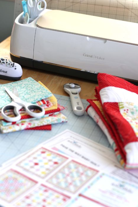 Making a quilt with the Cricut Maker