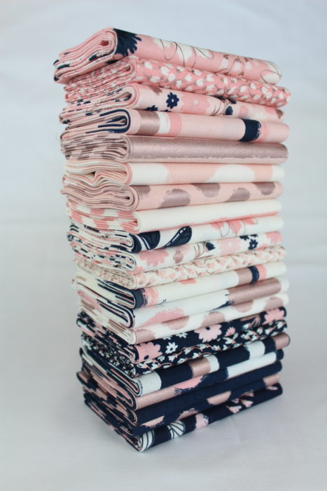 Rose Gold Blush Fabric by Jen Allyson for Riley Blake
