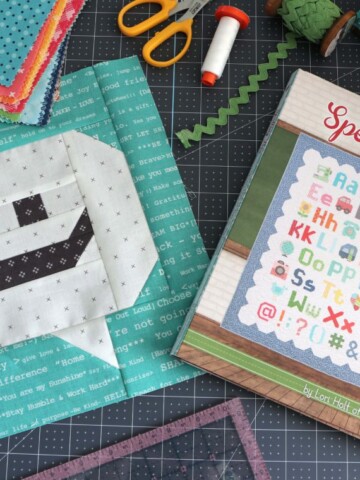 Spelling Bee Quilt Book by Lori Holt