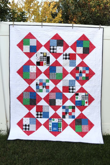 Amy Smart Quilt Tutorial Four Square pattern
