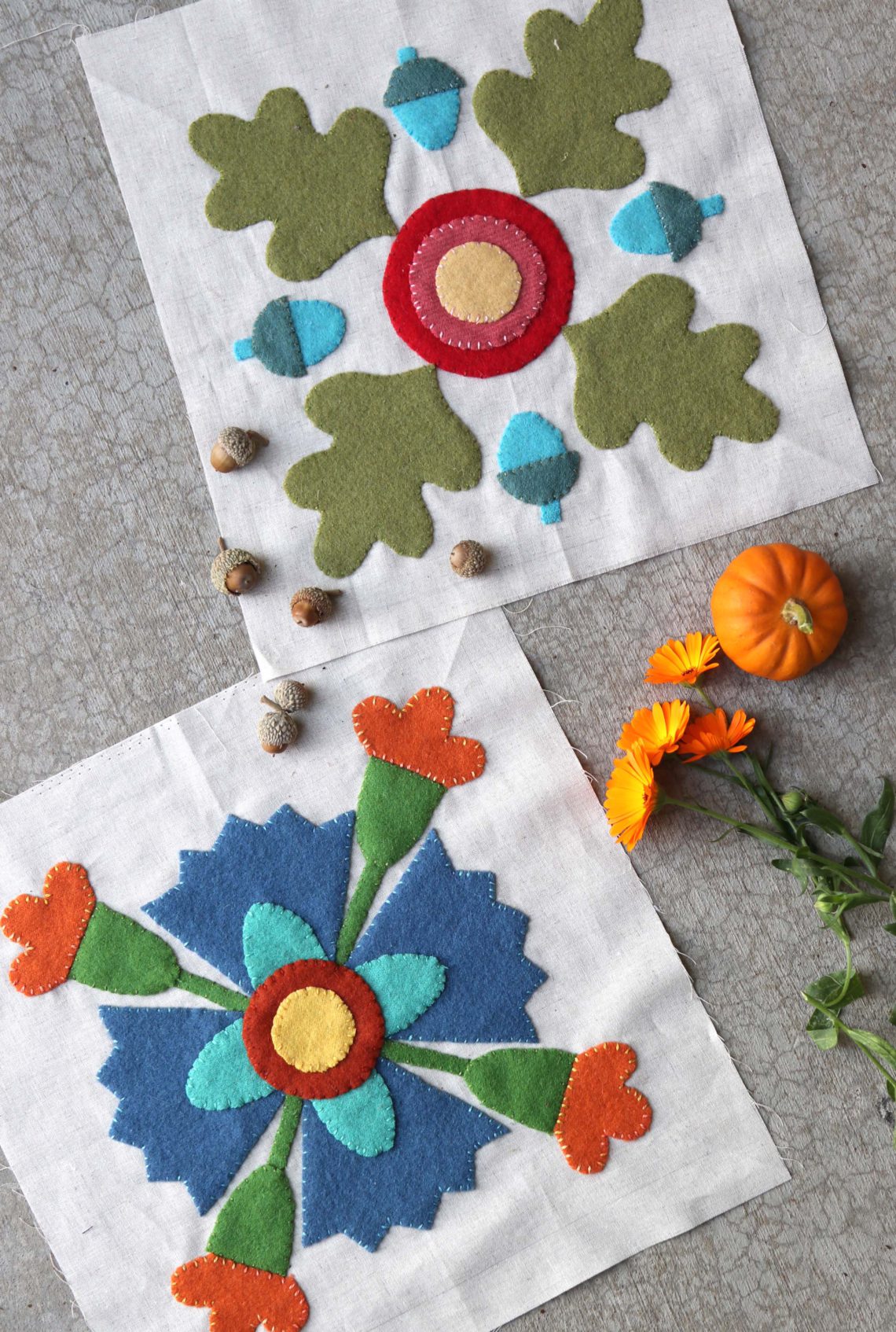 Wool Applique + Autumn Love