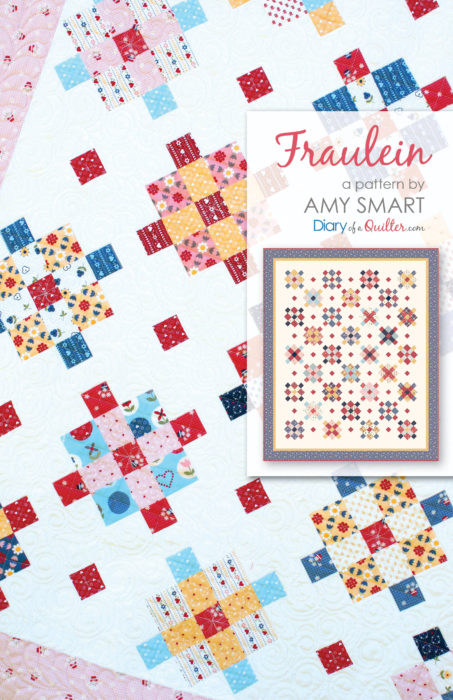 Precuts friendly scrappy quilt pattern by Amy Smart