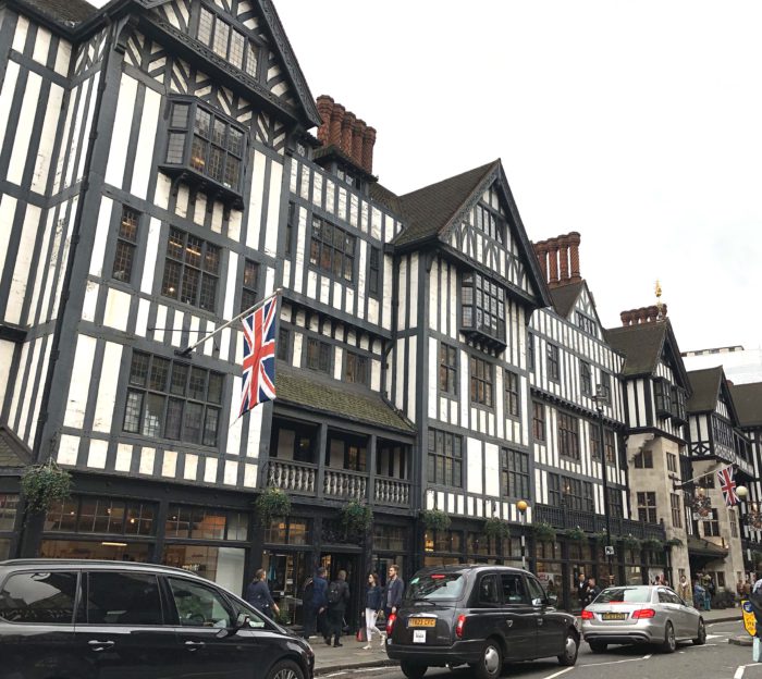 Liberty of London Department Store - Tudor revival architecture