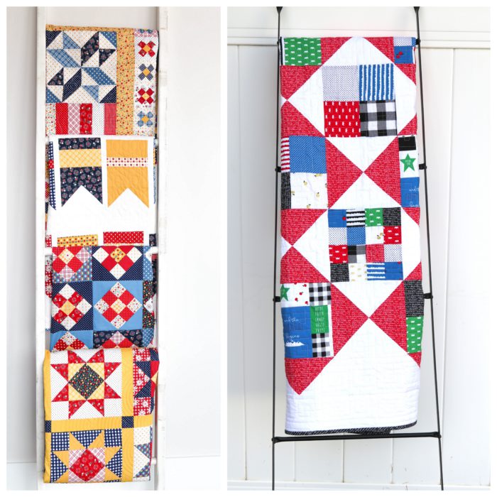 Gift ideas for Quilters - Quilt Ladders for display