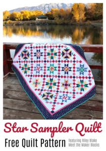 Free Quilt pattern - Star Sampler Quilt