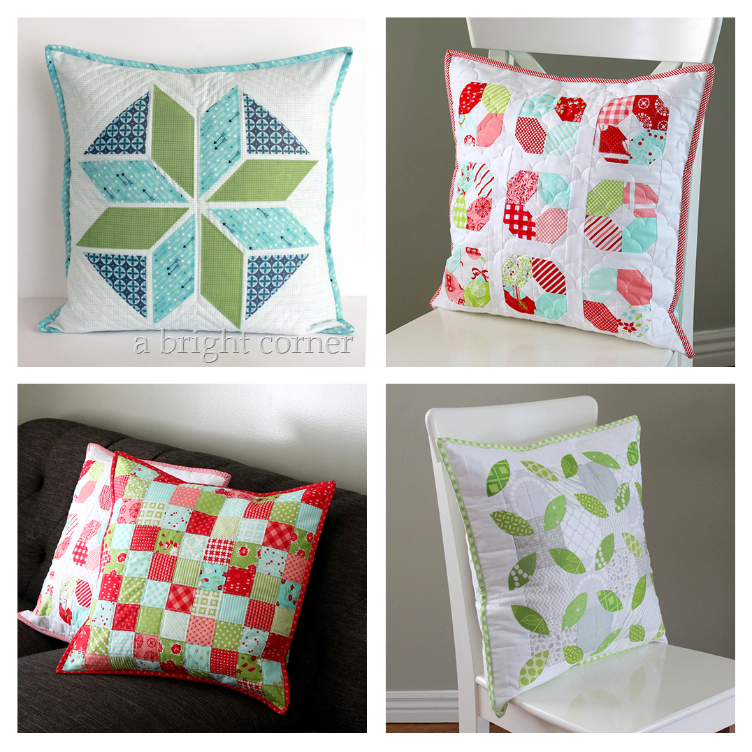 Christmas Pillow Tutorials - Diary of a Quilter - a quilt blog