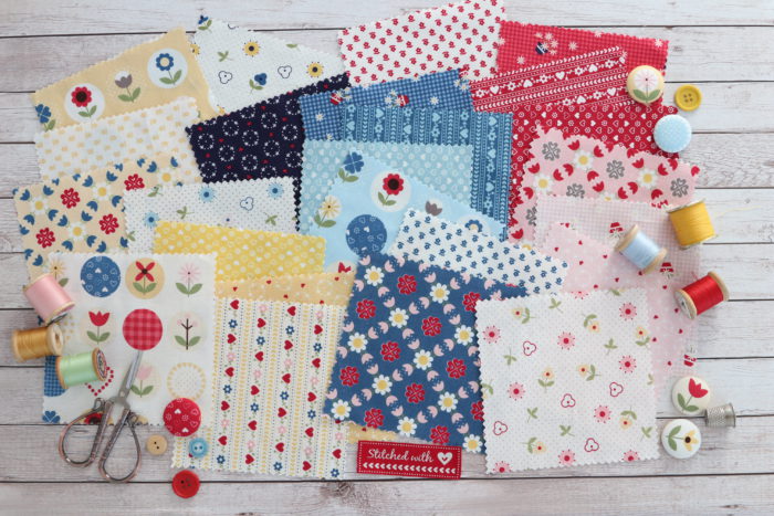 Patchwork On Point Quilt Tutorial featured by top US quilting blog, Diary of a Quilter