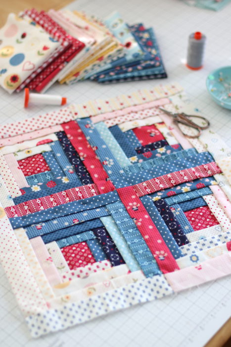 How to Make a Manx Quilt Block featured by top US quilting blog, Diary of a Quilter