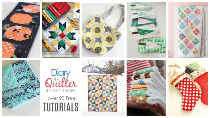 Free Quilting tutorials featured by top US quilting blog, Diary of a Quilter