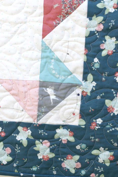 Crib Quilt Tutorial featured by top US quilting blog Diary of a Quilter