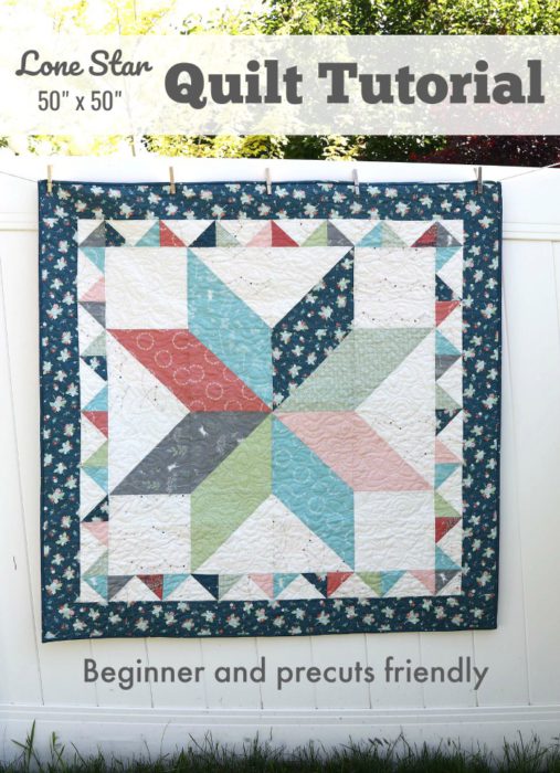 Crib Quilt Tutorial featured by top US quilting blog Diary of a Quilter