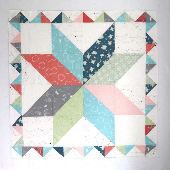 Crib Quilt Tutorial featured by top US quilting blog Diary of a Quilter