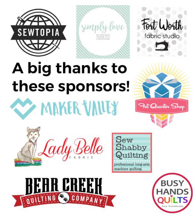 Welcome to the Patchwork Forest Quilt Along! by popular quilting blog, Diary of a Quilter: image of a various sewing brands.