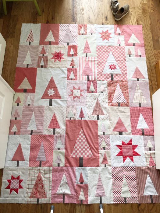 Pine Hollow Patchwork Forest Quilt Along - Week 6 - Diary of a Quilter ...