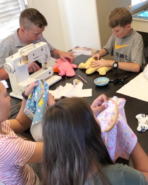 dolls of hope sewing project featured by top US quilting blog, Diary of a Quilter