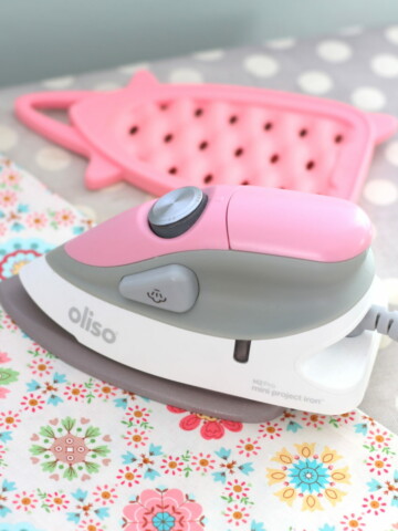 Brand New Gifts for Quilters featured by top US quilting blog, Diary of a Quilter: mini craft iron