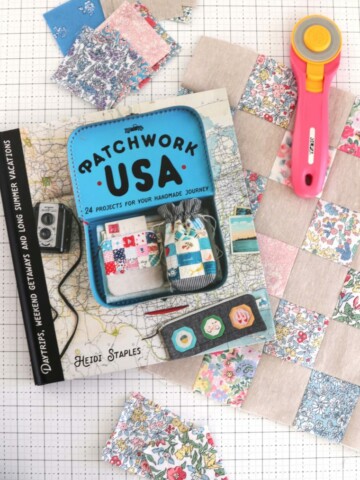 Patchwork USA pattern book, featured by top US quilting blog, Diary of a Quilter
