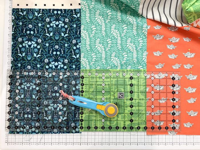 Fast & Easy Fat Quarter Quilt by popular Utah quilting blog, Diary of a quilter: image of fat quarter fabrics.