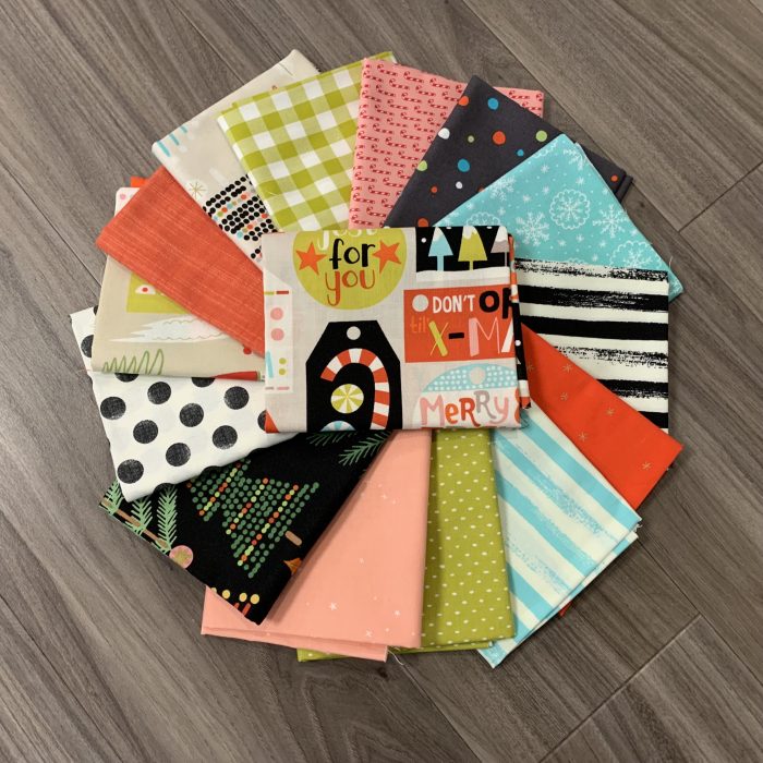 Fast & Easy Fat Quarter Quilt by popular Utah quilting blog, Diary of a quilter: image of fat quarter fabrics. 