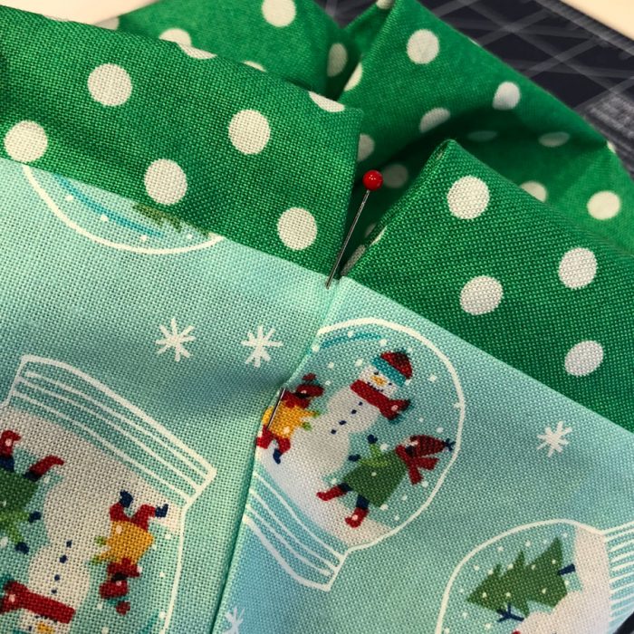 Perfect Size Custom Gift Bags Tutorial by May Chappell by popular Utah sewing blog, Diary of a Quilter: image of a custom gift bag.
