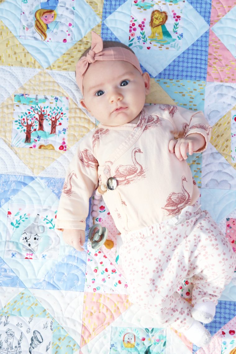 Two Baby Quilts (and a Baby) - Diary of a Quilter - a quilt blog