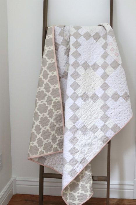 Irish Chain Nine Patch Quilt Tutorial Diary of a Quilter a quilt blog