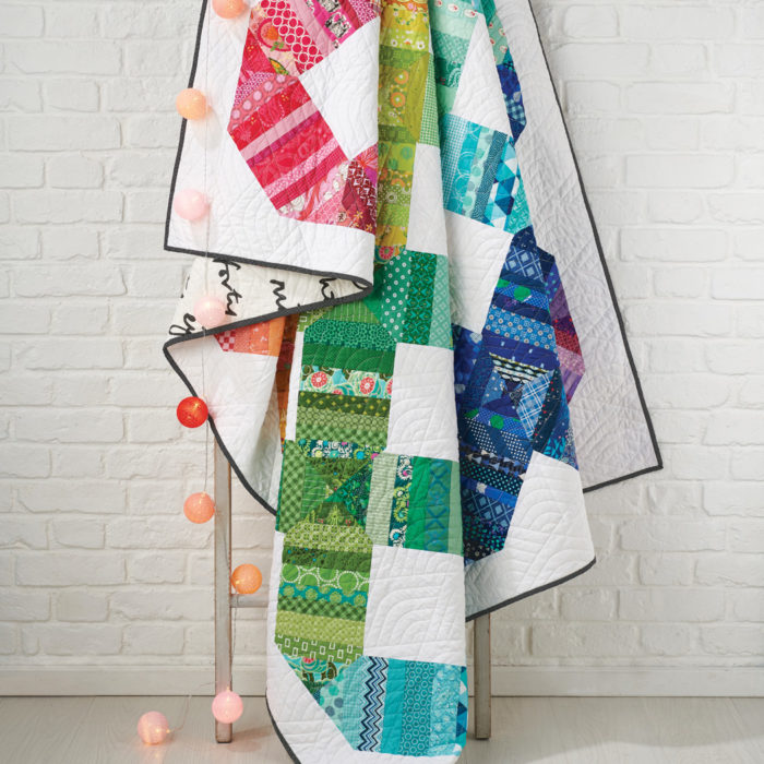 Scrap Happy Quilt by Amy Smart for Love Patchwork and Quilting magazine