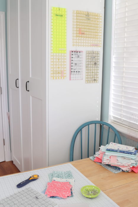 Quilting Ruler Storage Ideas 