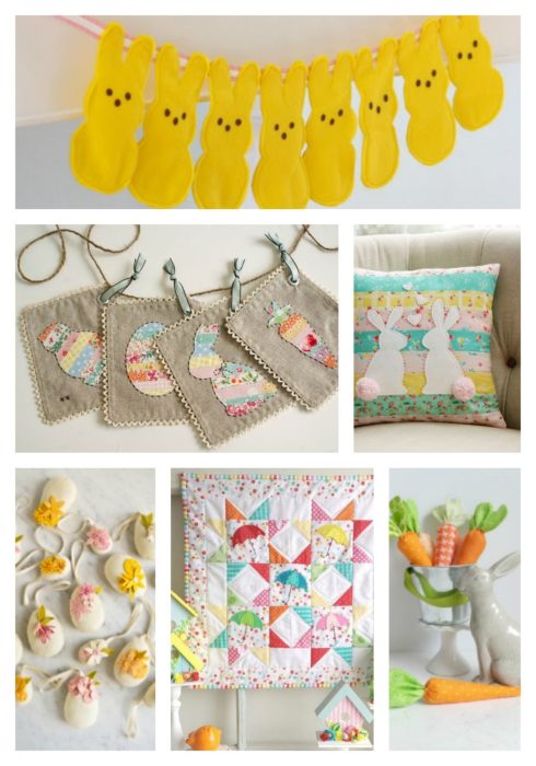 Free tutorials for Spring and Easter Sewing