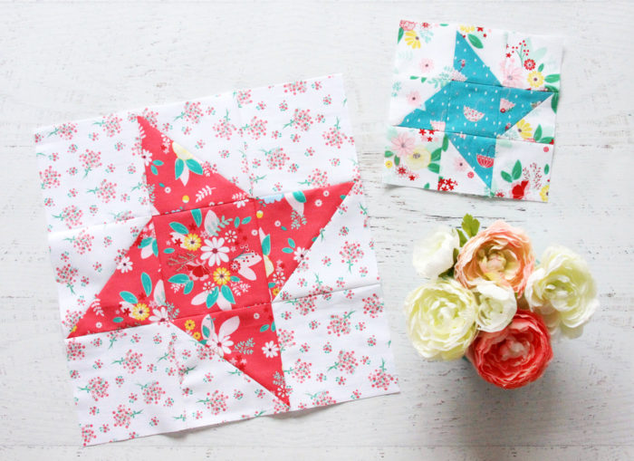 Frienship Star Quilt Block tutorial by Bev McCullough of Flamingo Toes