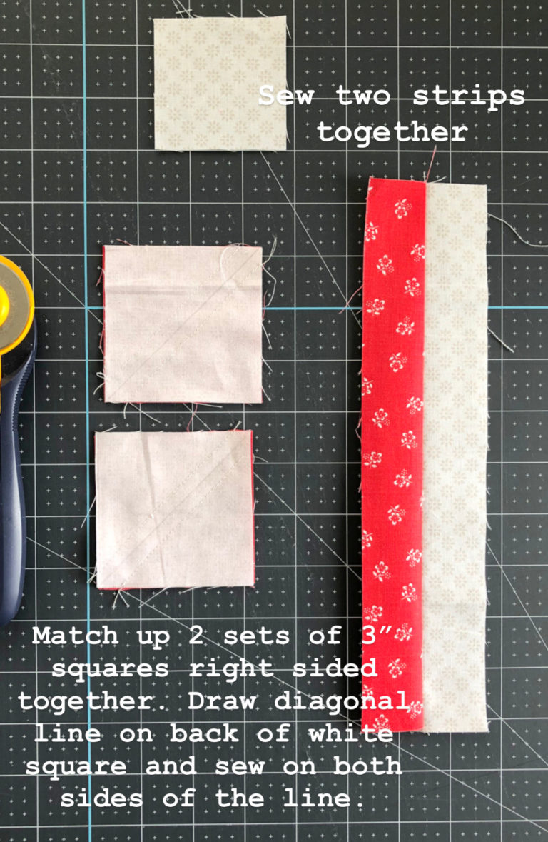 Churn Dash Quilt Block Tutorial - Diary of a Quilter - a quilt blog