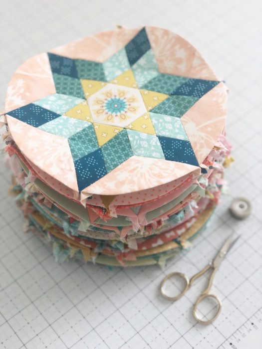Round We Go Blocks - English Paper Piecing by Amy Smart