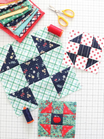 Shoo Fly Quilt Block tutorial