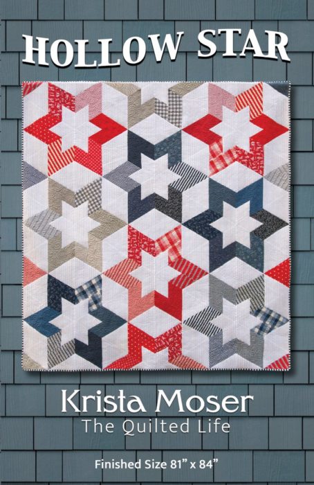 Hollow Star - patriotic quilt by Krista Moser