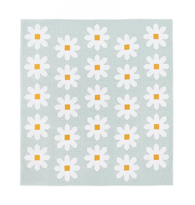 Fresh as a Daisy quilt pattern from Pen and Paper
