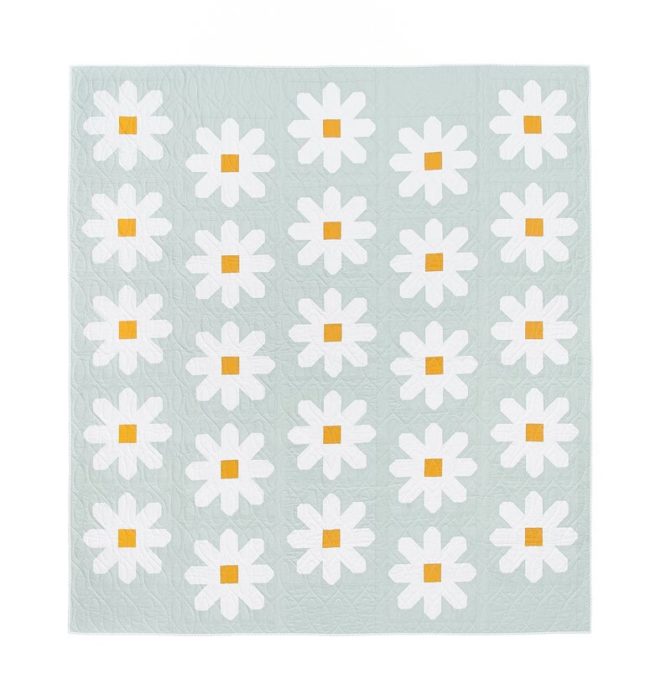 Fresh as a Daisy quilt pattern from Pen and Paper