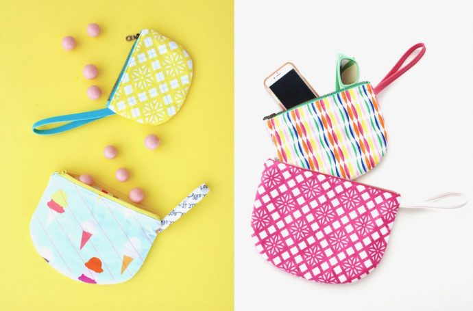 Parfait zip pouch tutorial by Dana of Made Everyday