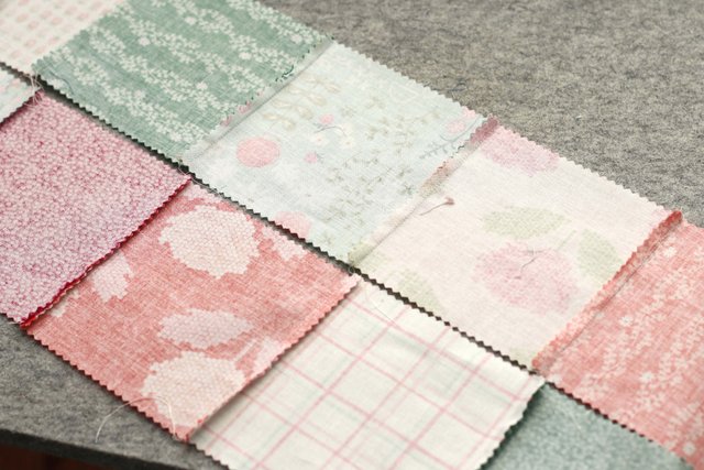 How to Make a Patchwork Baby Quilt with Precuts, a tutorial featured by top US quilting blogger, Diary of a Quilter
