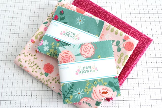 How to Make a Patchwork Baby Quilt with Precuts, a tutorial featured by top US quilting blogger, Diary of a Quilter