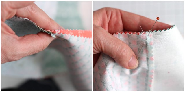How to Make a Patchwork Baby Quilt with Precuts, a tutorial featured by top US quilting blogger, Diary of a Quilter