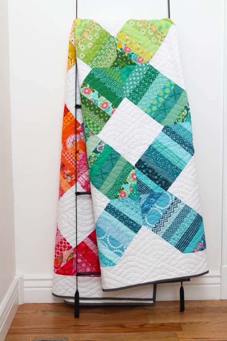 Scrap Quilt Pattern by Amy Smart - Rainbow Connection