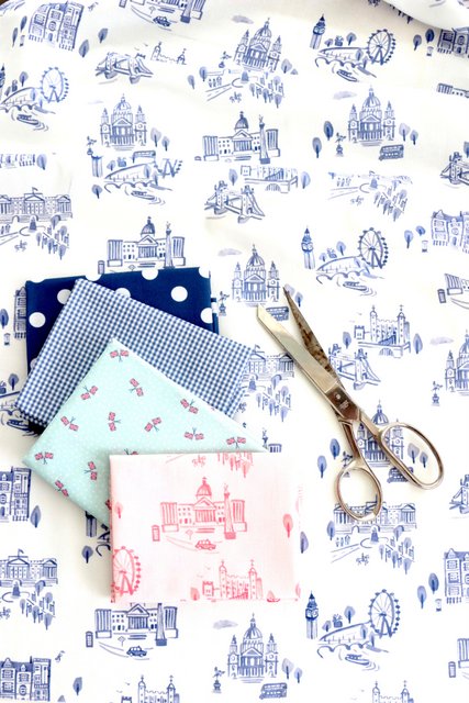 London Toile print - part of Notting Hill fabric collection for Riley Blake Designs
